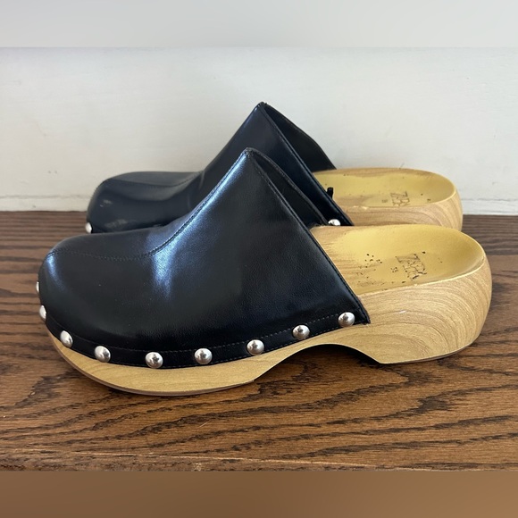 Zara black clogs size 39 - Picture 3 of 6